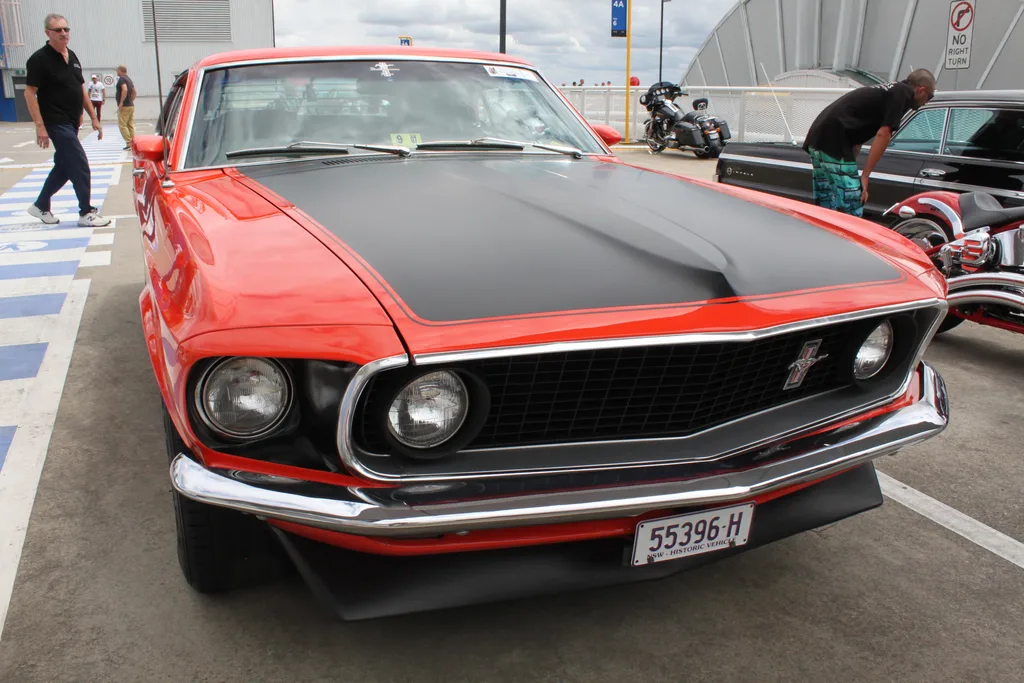 1969 Ford Mustang Boss 302 — Calypso Coral